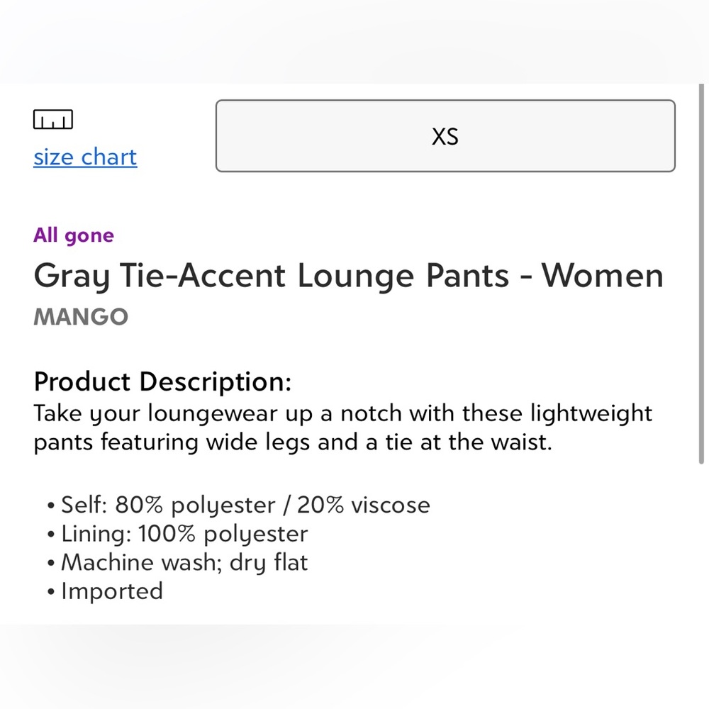 Mango pants - Picture 10 of 10